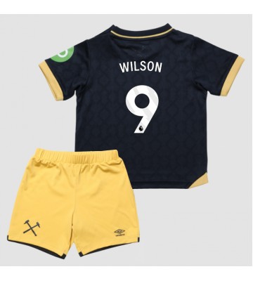 West Ham United Callum Wilson #9 Tredjetrøje Børn 2025-26 Kortærmet (+ Korte bukser)